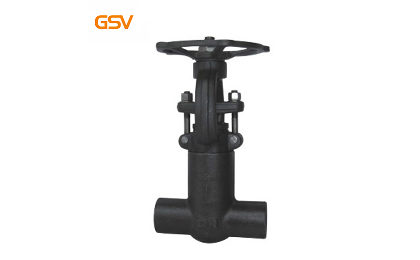 Small size hydrogenation (sulfur resistant) gate valve