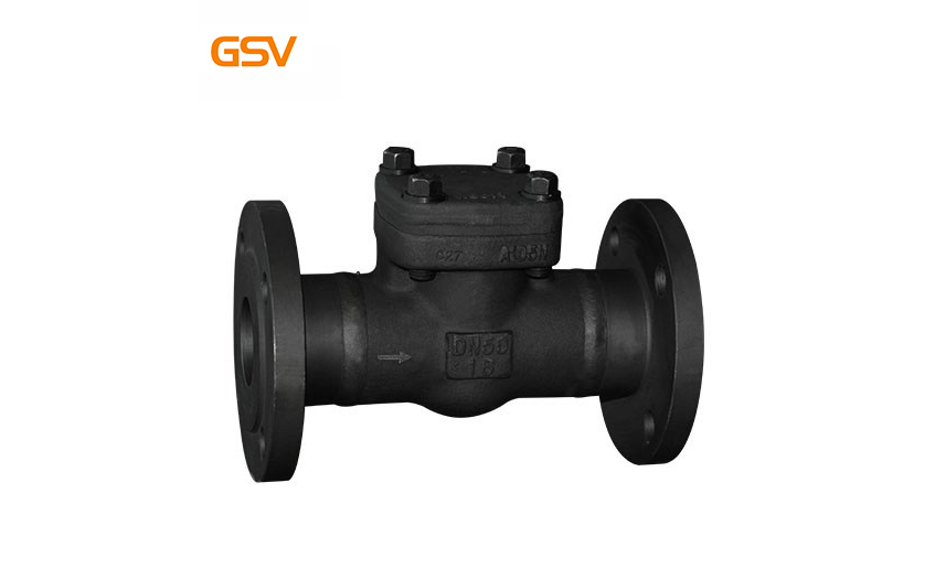 Forged steel flanged check valve