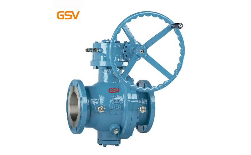 Two piece ball valve