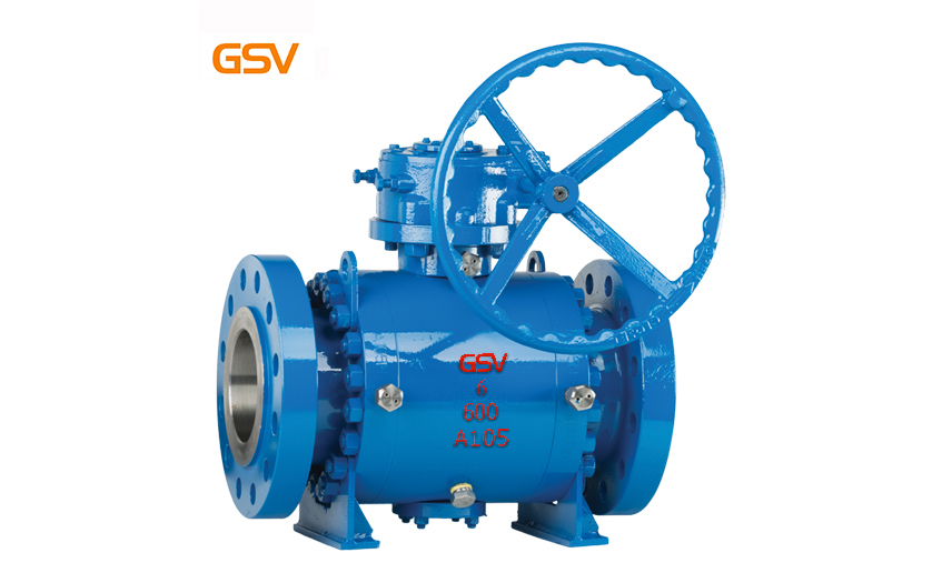 Forge three - piece ball valve