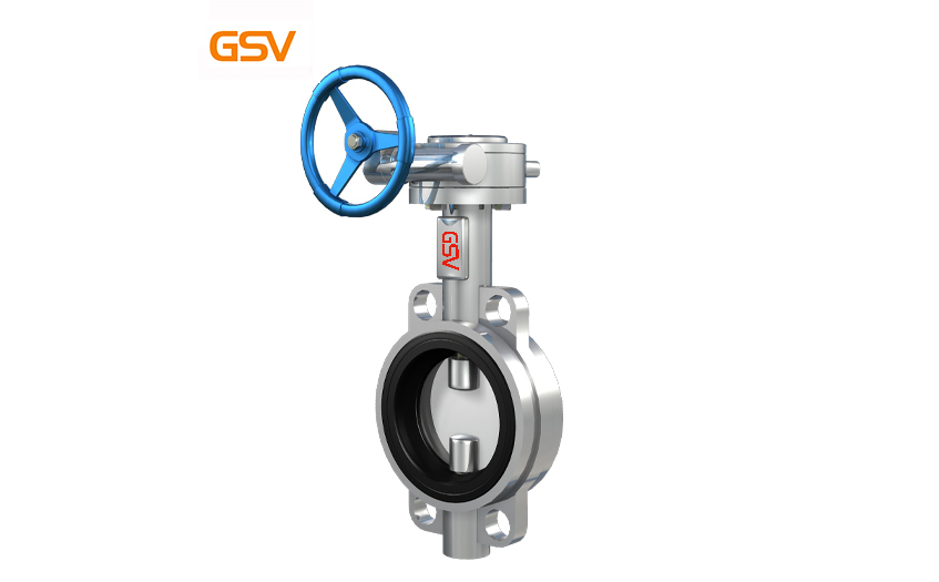 Center clamping butterfly valve