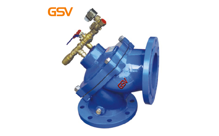 Angle type mud valve